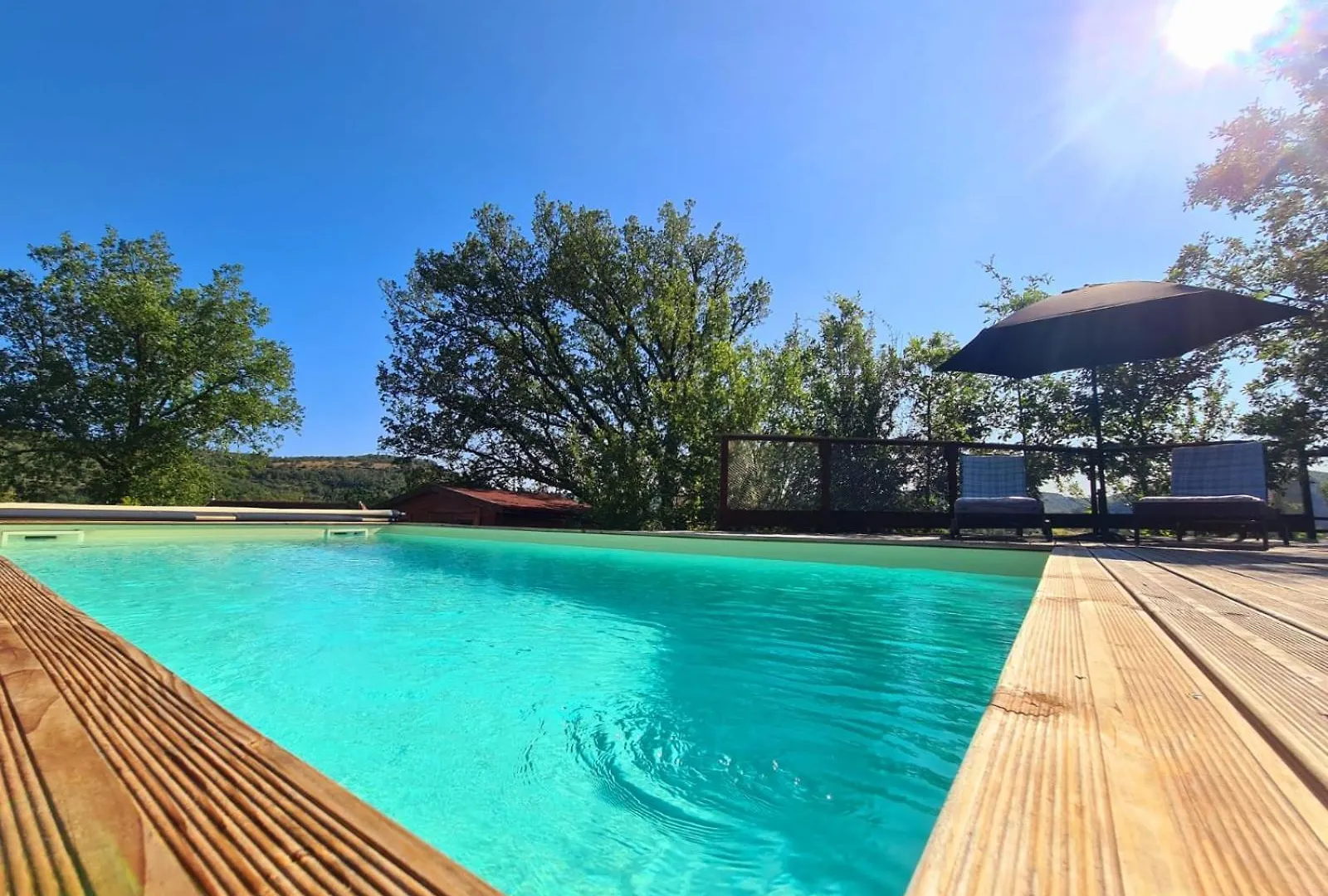 Hotel La Roulotte Du Coustal, Cajarc, Lot Francie